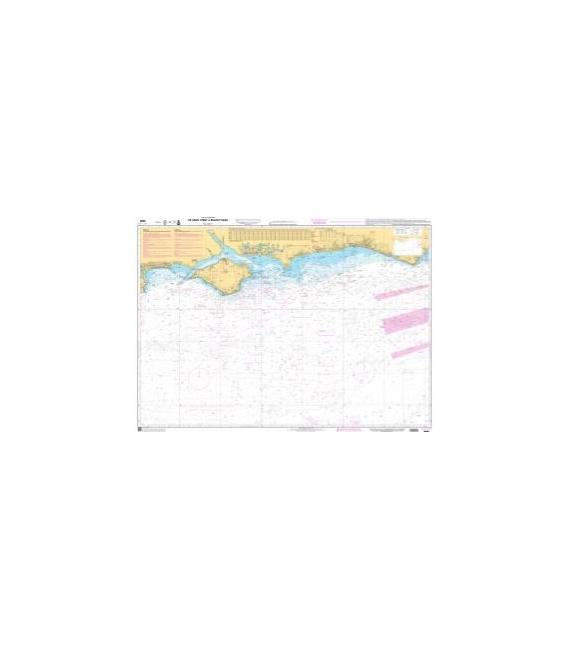 OceanGrafix French (SHOM) Nautical Chart 6968 De Anvil Point à Beachy Head