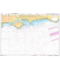 OceanGrafix French (SHOM) Nautical Chart 6968 De Anvil Point à Beachy Head