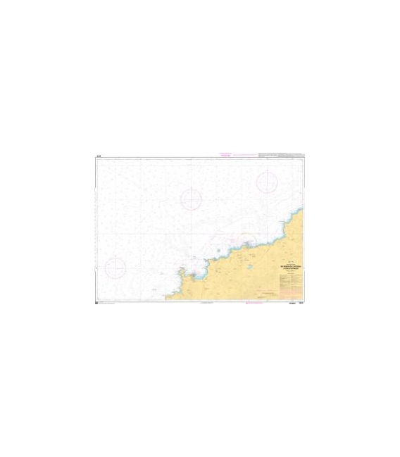 OceanGrafix French (SHOM) Nautical Chart 6970 De Punta di lAcciolu à Capo Cavallo