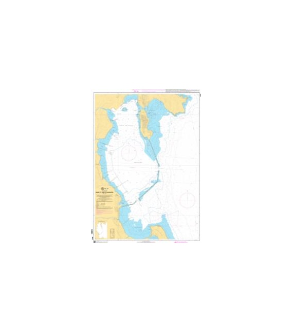 OceanGrafix French (SHOM) Nautical Chart 6972 Rade et Port dAugusta