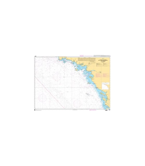 OceanGrafix French (SHOM) Nautical Chart 6990 De la Pointe de Penmarch à la Gironde