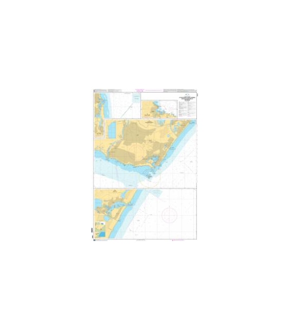OceanGrafix French (SHOM) Nautical Chart 7003 Le Cap dAgde, Saint-Cyprien, Banyuls-sur-Mer et Gruissan
