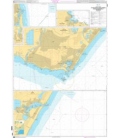 OceanGrafix French (SHOM) Nautical Chart 7003 Le Cap dAgde, Saint-Cyprien, Banyuls-sur-Mer et Gruissan