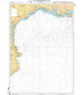 OceanGrafix French (SHOM) Nautical Chart 7008 Du Cabo de San Sebastian à Fos-sur-Mer