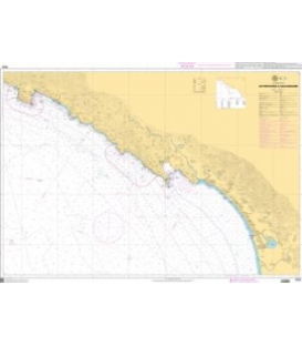 OceanGrafix French (SHOM) Nautical Chart 7018 De Portofino à San Rossore
