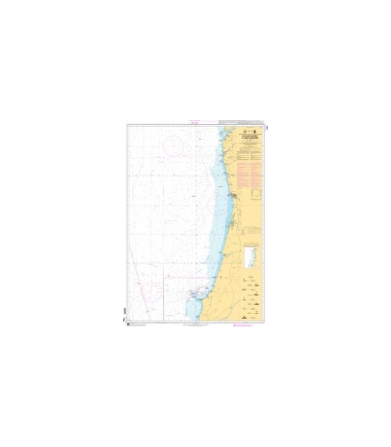 OceanGrafix French (SHOM) Nautical Chart 7752 De Cabo Silleiro à Cabo Carvoeiro