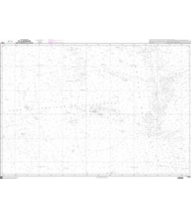 OceanGrafix French (SHOM) Nautical Chart 7751 Île Clipperton - Zone Economique Exclusive