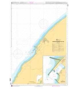 OceanGrafix French (SHOM) Nautical Chart 7712 Abords du port de Tan-Tan