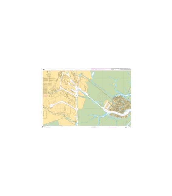 OceanGrafix French (SHOM) Nautical Chart 7226 Venezia - Porto Marghera