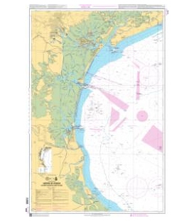OceanGrafix French (SHOM) Nautical Chart 7228 Abords de Venezia - De Porto Levante à Porto di Lido