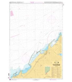 OceanGrafix French (SHOM) Nautical Chart 7707 Ports de Tanger Med et de Ksar-es-Srhir