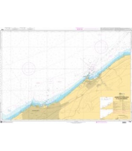 OceanGrafix French (SHOM) Nautical Chart 7706 Abords de Casablanca et de Mohammedia
