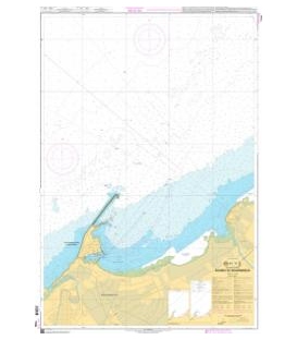 OceanGrafix French (SHOM) Nautical Chart 7705 Abords de Mohammedia