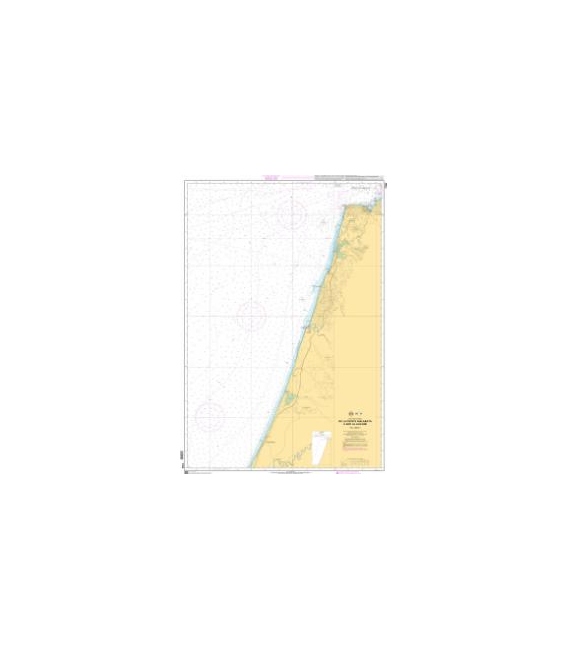 OceanGrafix French (SHOM) Nautical Chart 7704 De la Pointe Malabata à Sidi Al Hachmi