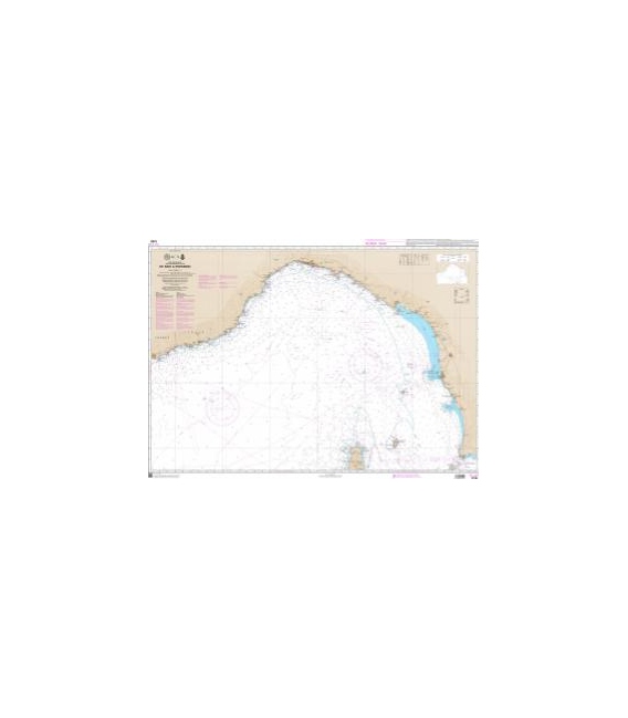 OceanGrafix French (SHOM) Nautical Chart 7229 De Nice à Piombino