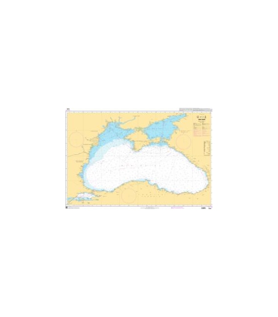 OceanGrafix French (SHOM) Nautical Chart 7243 Mer Noire