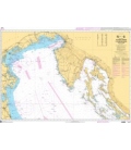 OceanGrafix French (SHOM) Nautical Chart 7244 De Porto Corsini à Velebitski Kanal - Golfe de Venise - Golfe de Venise