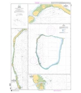 OceanGrafix French (SHOM) Nautical Chart 7248 Apataki