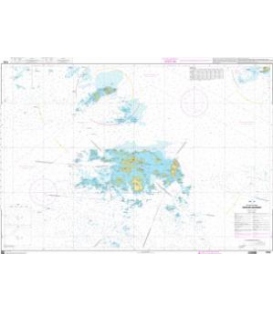 OceanGrafix French (SHOM) Nautical Chart 7252 Îles de Glénan