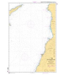 OceanGrafix French (SHOM) Nautical Chart 7255 De El Lādhiqiyeh à Soûr