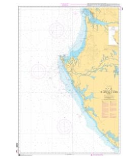 OceanGrafix French (SHOM) Nautical Chart 7257 De Libreville à Gamba