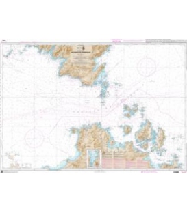 OceanGrafix French (SHOM) Nautical Chart 7024 Bouches de Bonifacio