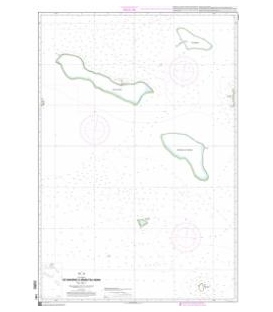 OceanGrafix French (SHOM) Nautical Chart 7262 De Makemo à Marutea Nord