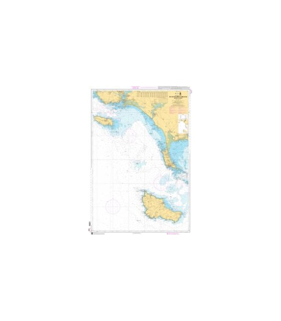 OceanGrafix French (SHOM) Nautical Chart 7032 De lÎle de Groix à Belle-Ile - Abords de Lorient