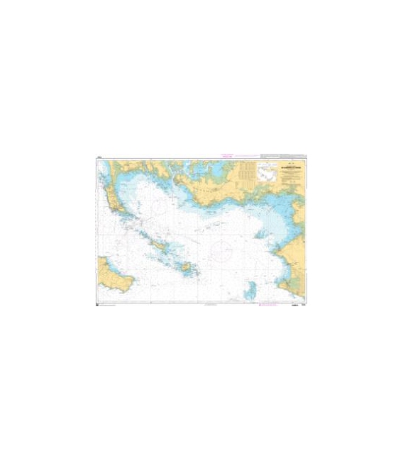 OceanGrafix French (SHOM) Nautical Chart 7033 De Quiberon au Croisic