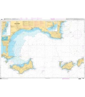 OceanGrafix French (SHOM) Nautical Chart 7282  Rade dHyères