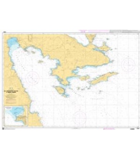 OceanGrafix French (SHOM) Nautical Chart 7284 De Argolikós Kólpos à Níos Póros