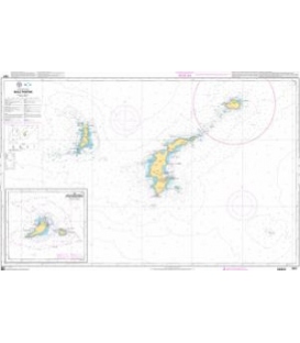 OceanGrafix French (SHOM) Nautical Chart 7287 Isole Pontine