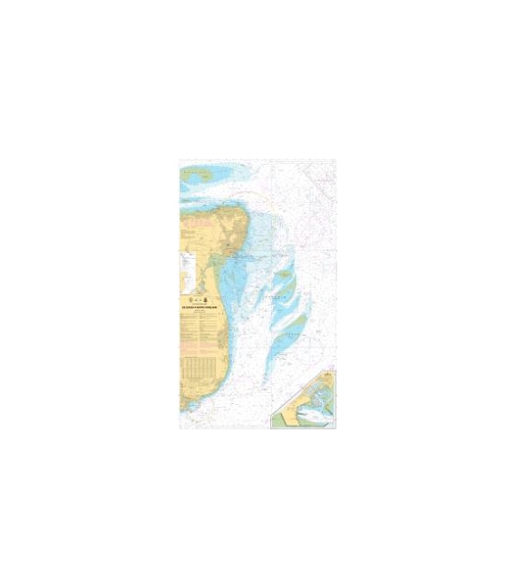 OceanGrafix French (SHOM) Nautical Chart 7037 De Dover à North Foreland