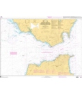 OceanGrafix French (SHOM) Nautical Chart 7042 Détroit Gibraltar- Cabo Roche à Punta Chullera et Ras Spartel au Ras El Aswad