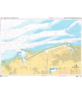 OceanGrafix French (SHOM) Nautical Chart 7057 Port de Dunkerque