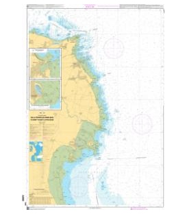 OceanGrafix French (SHOM) Nautical Chart 7090 De la Pointe de Barfleur à Saint-Vaast-la-Hougue