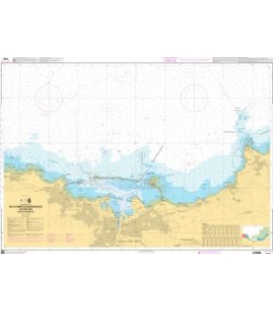 OceanGrafix French (SHOM) Nautical Chart 7092 De la Pointe de Nacqueville au Cap Lévi - Rade de Cherbourg