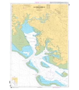 OceanGrafix French (SHOM) Nautical Chart 7098 Baies dOuaraï et Chambeyron - Passes dOuaraï et dIsié