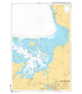 OceanGrafix French (SHOM) Nautical Chart 7324 Grand Cul-de-Sac Marin - De la Baie du Lamentin à Port-Louis