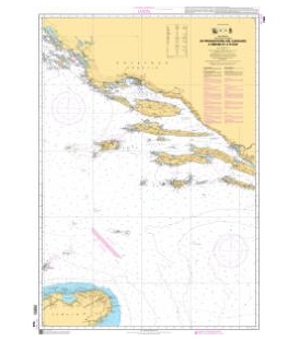 OceanGrafix French (SHOM) Nautical Chart 7326 De Promontorio del Gargano à Šibenik et à Ploče