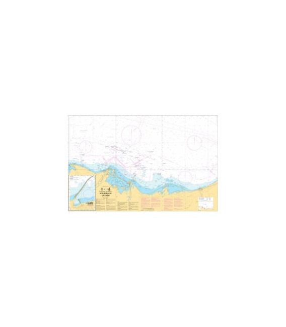 OceanGrafix French (SHOM) Nautical Chart 7333 De Al Burullus à Al Arīsh