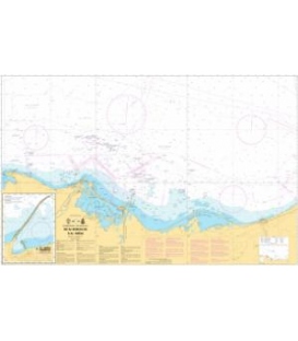 OceanGrafix French (SHOM) Nautical Chart 7333 De Al Burullus à Al Arīsh