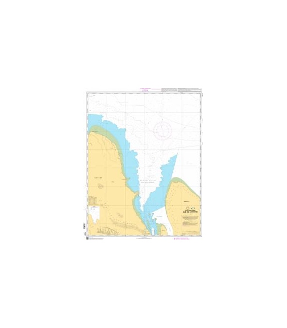 OceanGrafix French (SHOM) Nautical Chart 7337 Baie de lOyapok