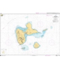 OceanGrafix French (SHOM) Nautical Chart 7345 Guadeloupe - De Montserrat à Marie-Galante
