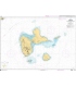 OceanGrafix French (SHOM) Nautical Chart 7345 Guadeloupe - De Montserrat à Marie-Galante