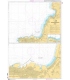 OceanGrafix French (SHOM) Nautical Chart 7348 Approches de Beyrouth - (Beiroût)