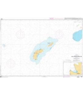 OceanGrafix French (SHOM) Nautical Chart 7356 Eiao, Hatutaa et Motu One
