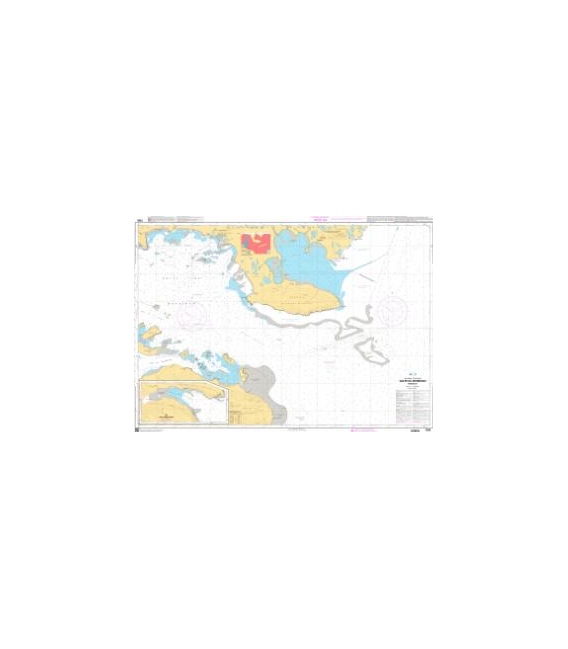 OceanGrafix French (SHOM) Nautical Chart 7358 Golfe du Morbihan - Partie Est