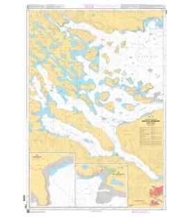 OceanGrafix French (SHOM) Nautical Chart 7359 Golfe du Morbihan - Partie Ouest