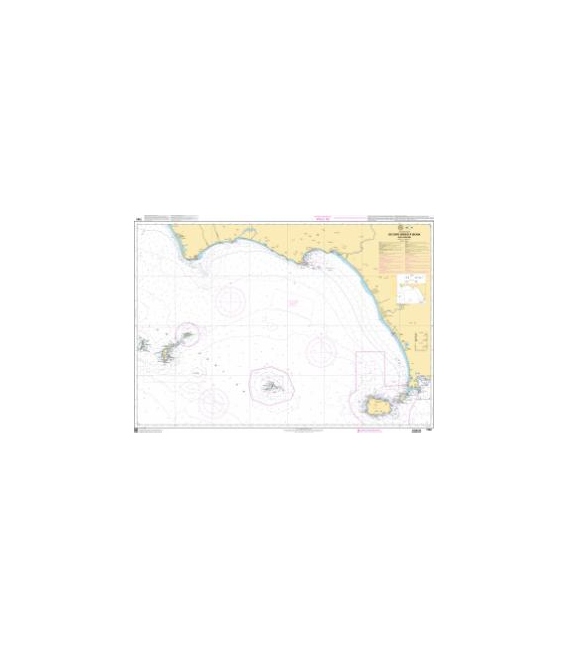 OceanGrafix French (SHOM) Nautical Chart 7362 De Capo Circeo à Ischia - Isole Pontine